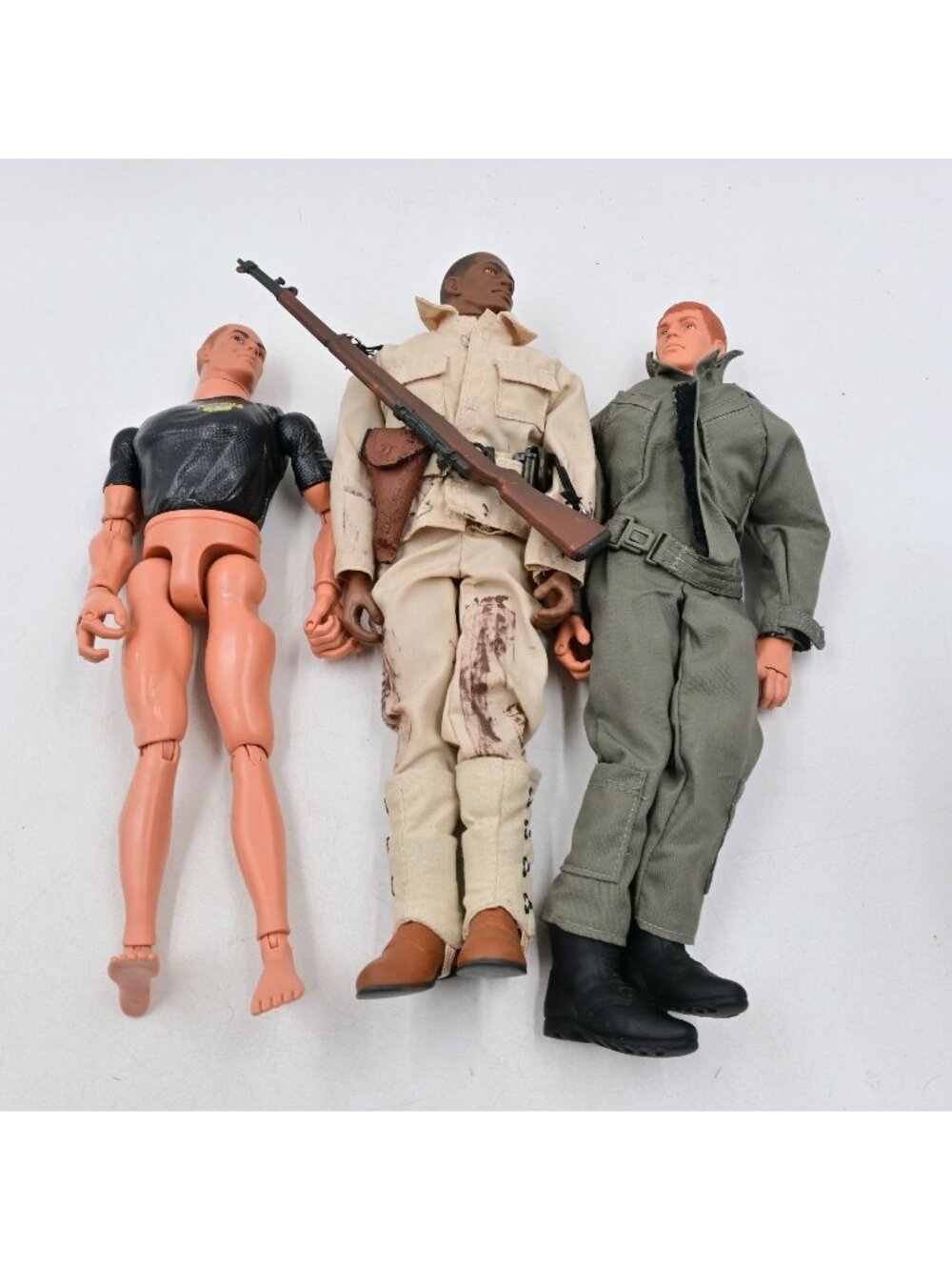 G.I. Joe Hasbro Pawtucket Vintage 1990s 12" Action Figures Bundle Of 3